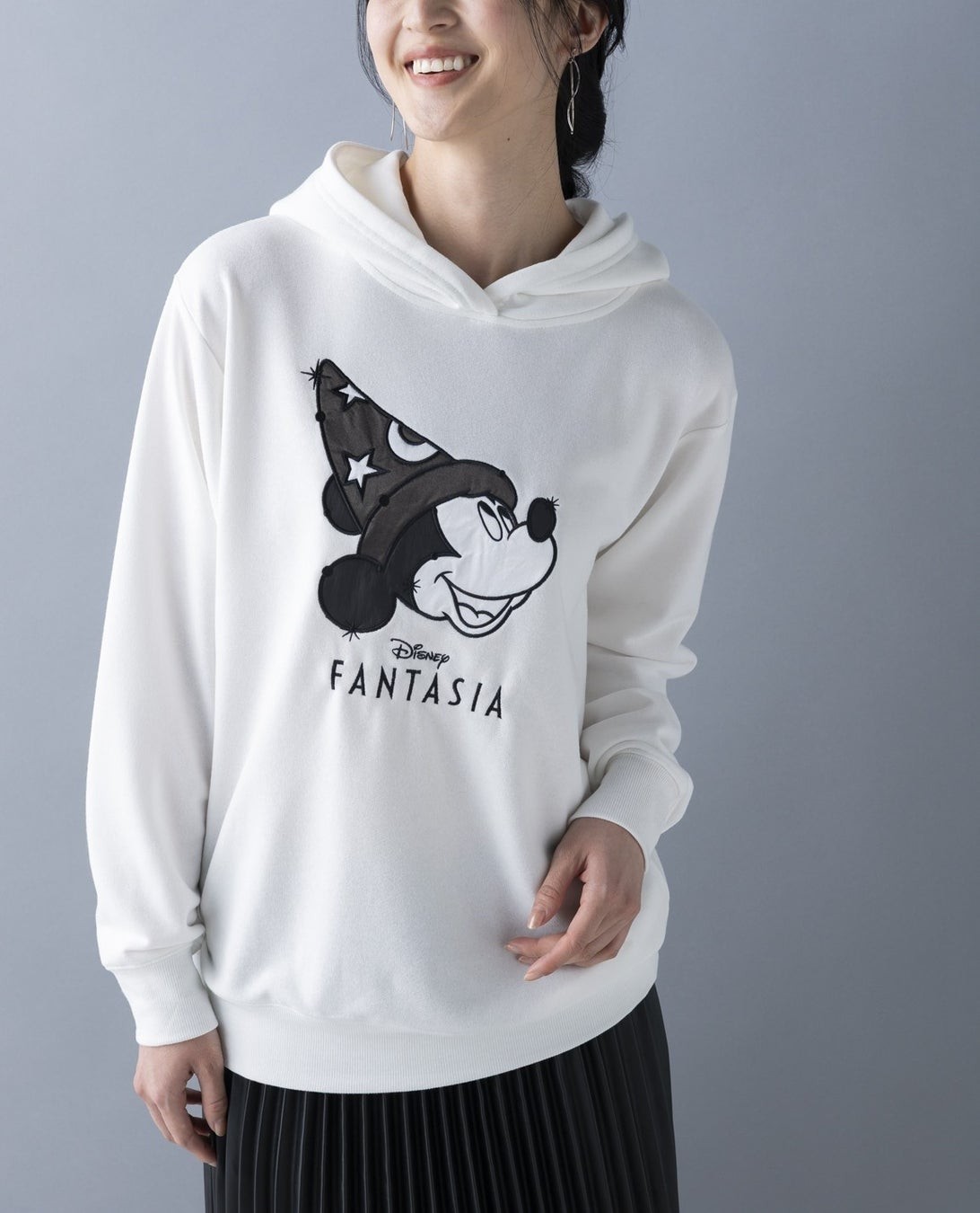 【FANTASIA】サテンアップリケフードパーカー