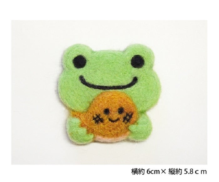 かえるのピクルス×きりのみりい 羊毛フェルトワークショップ