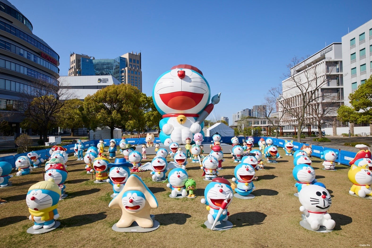 東京展の屋外展示写真