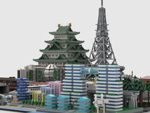 巨大都市モニュメント「みんなの創造都市『AICHI』」の設計イメージ