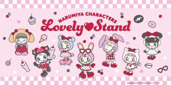 NARUMIYA CHARACTERS Lovely Stand キービジュアル