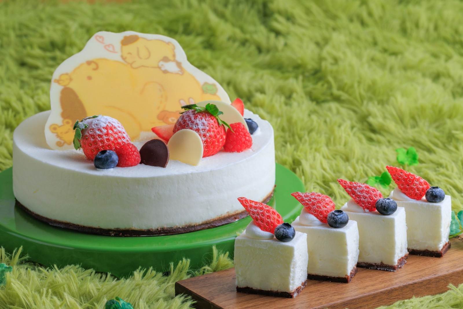 ホワイトチョコムース「ポムポムプリンとお友だち」