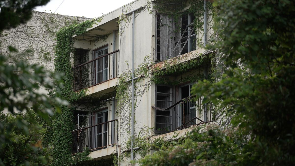 池島の建物