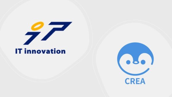 アイ・ティ・イノベーションとCREAの資本業務提携ロゴ