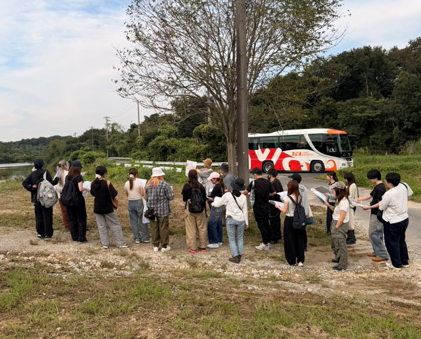 9月18日の東浦町の農地での現地訪問の様子