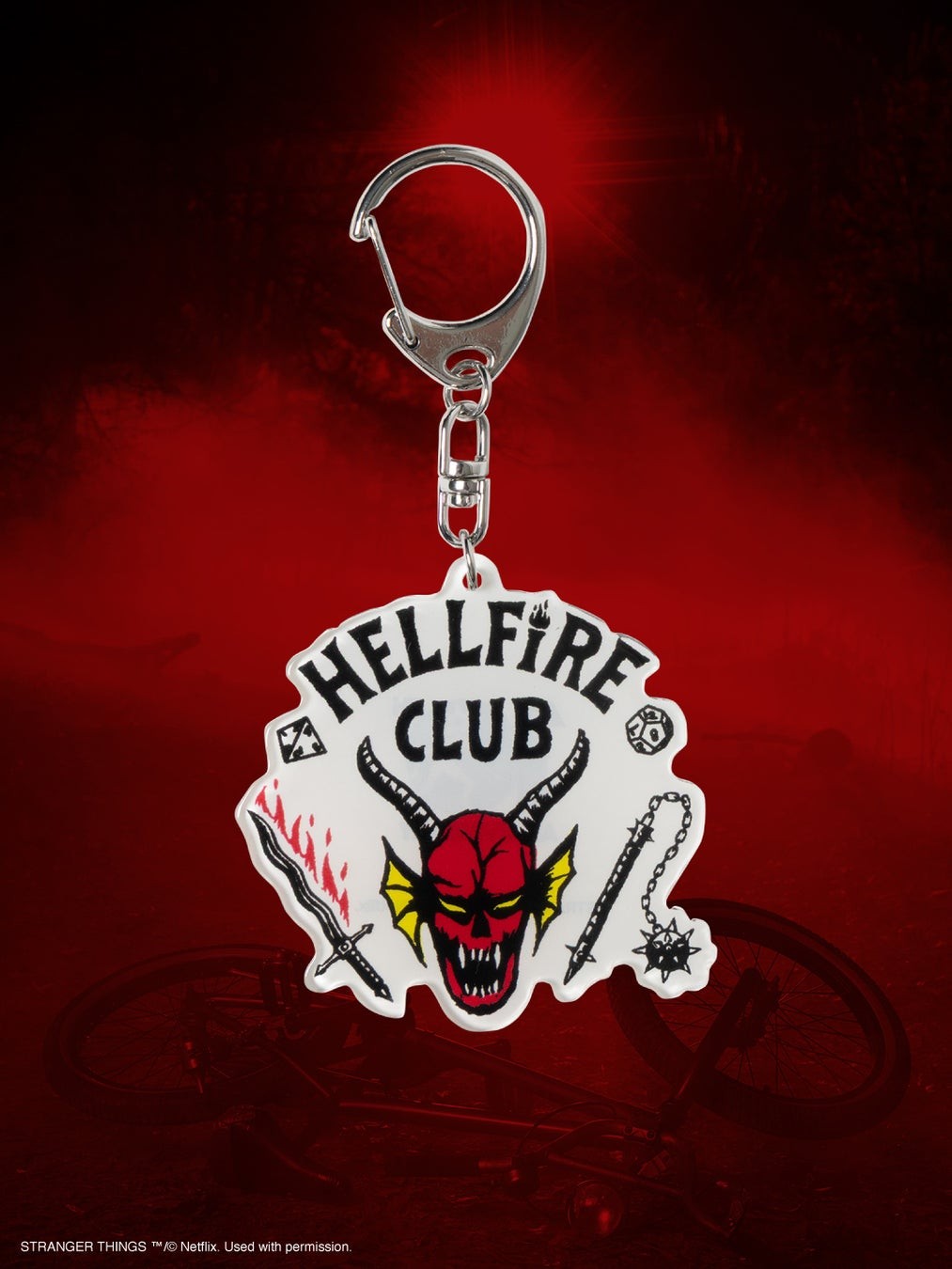 Hellfire Club Acrylic Key Chain