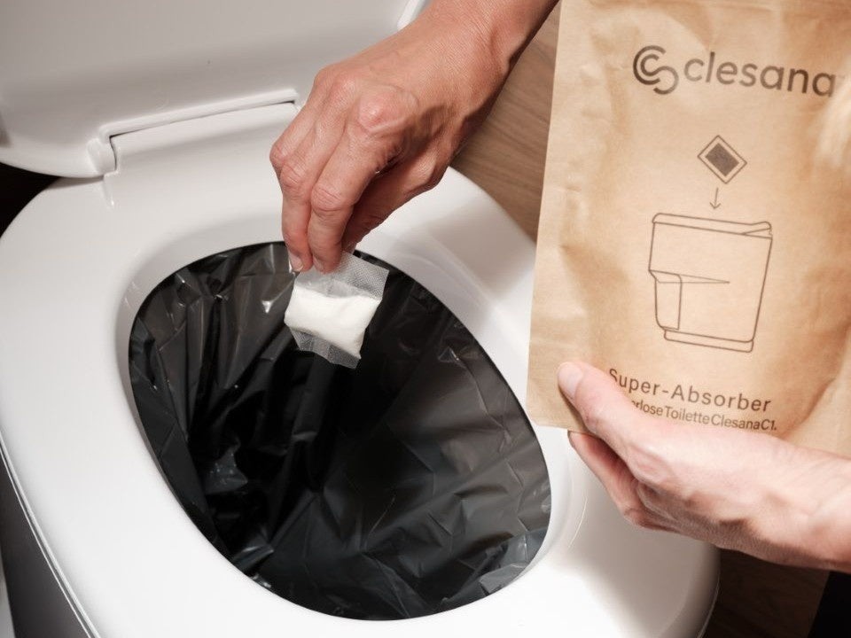 clesana の便座と処理用品