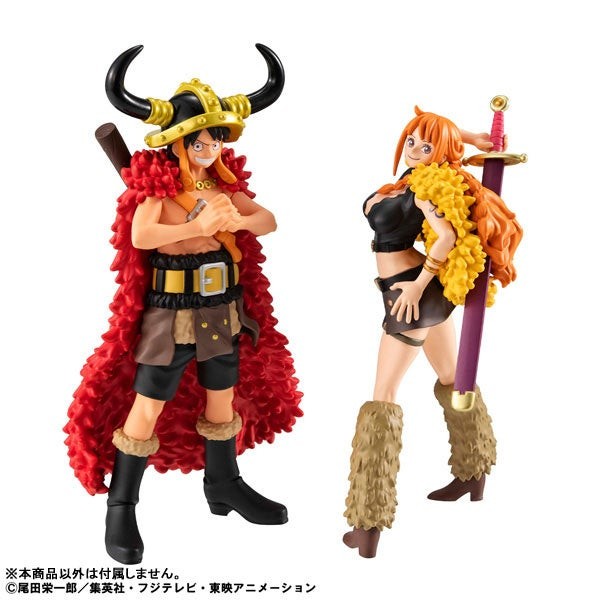 WALLSTAR ONE PIECE モンキー・D・ルフィ(エルバフ編)とナミ(エルバフ編)