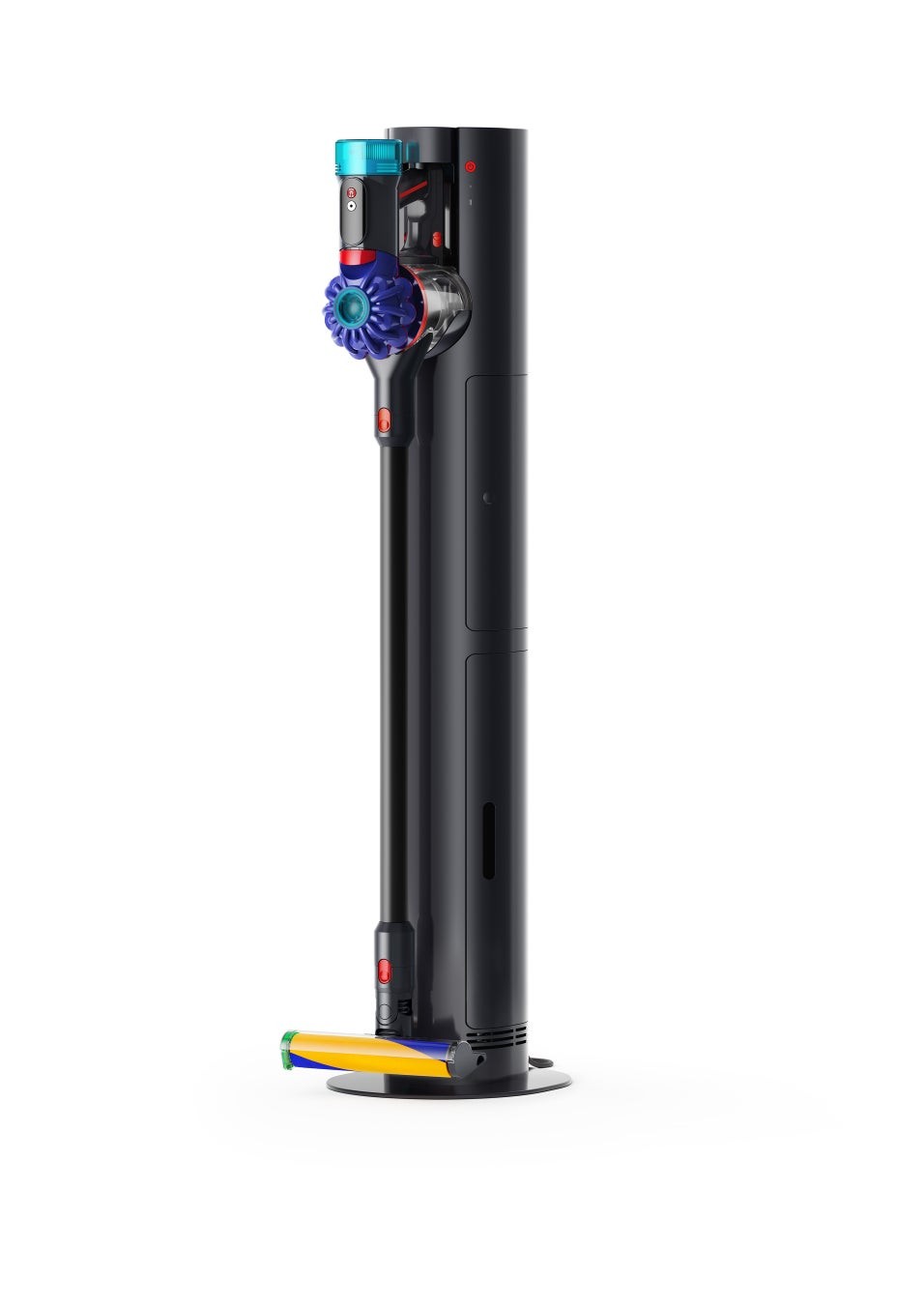 Dyson V10 Optic™をDyson Auto-empty Dok™に取り付けた状態