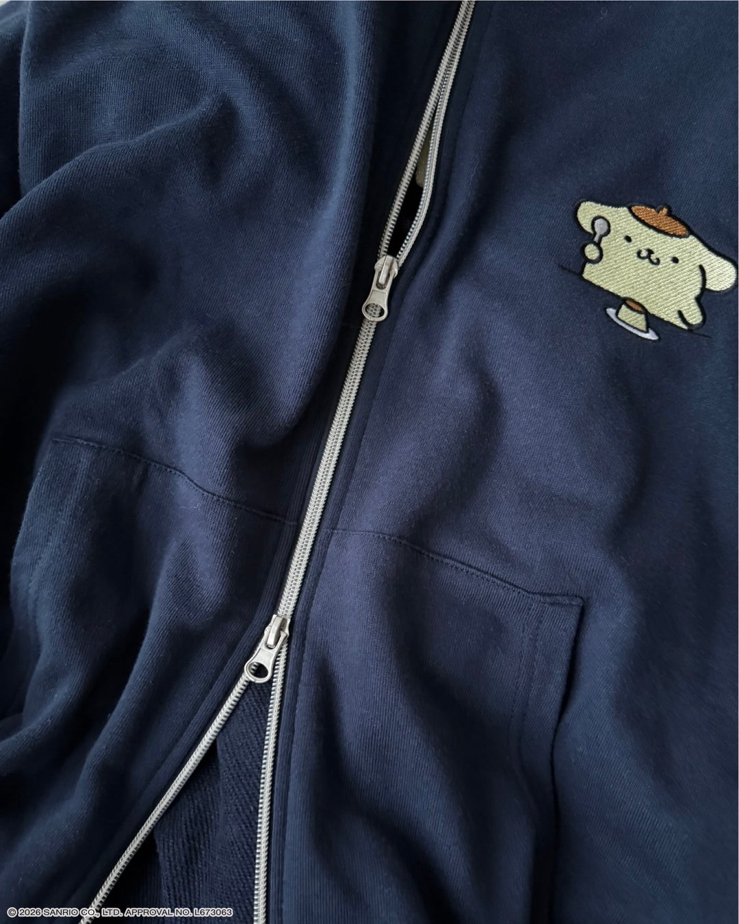 Wzipの前ファスナー