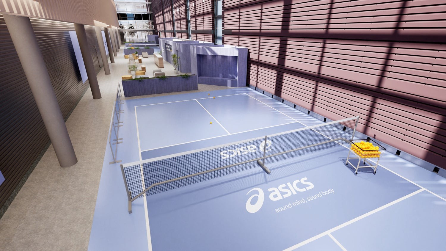 ASICS PICKLEBALL CONNECT コート