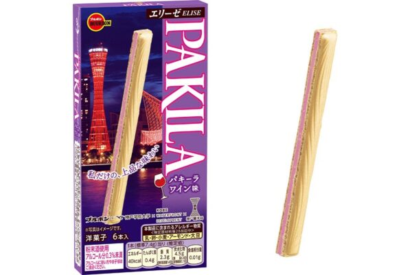 パキーラワイン味のパッケージ