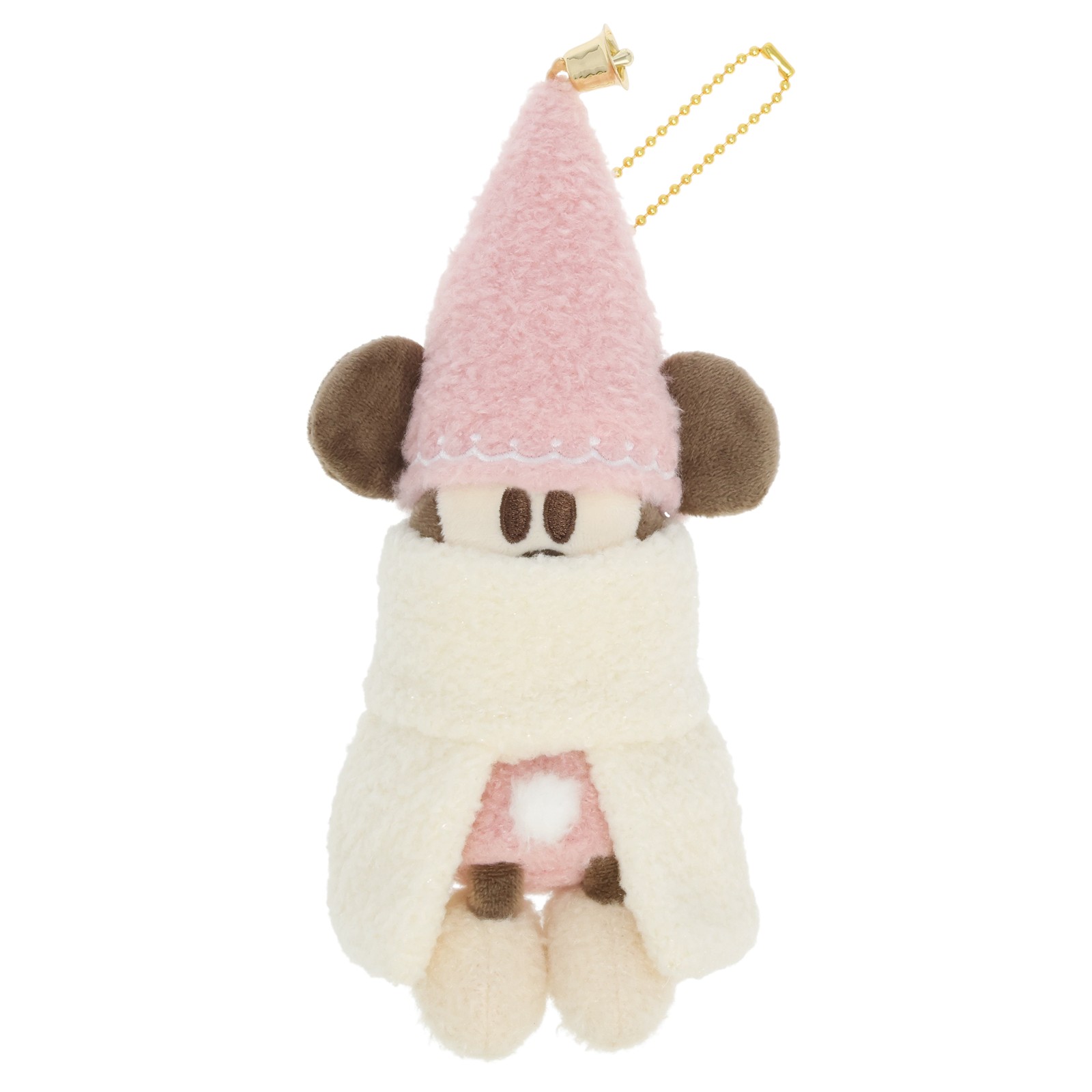 リルリンリンのぬいぐるみバッジ（ピンク）