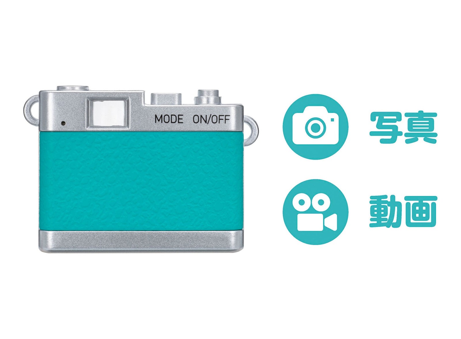 背面のMODEとON/OFF表記