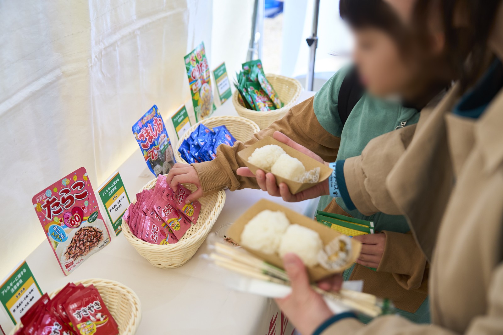 昨年のプロジェクトパートナーによるブース出店の様子