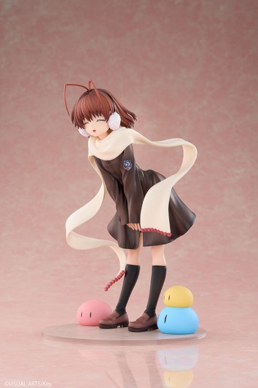 古河渚フィギュアのマフラーと台座