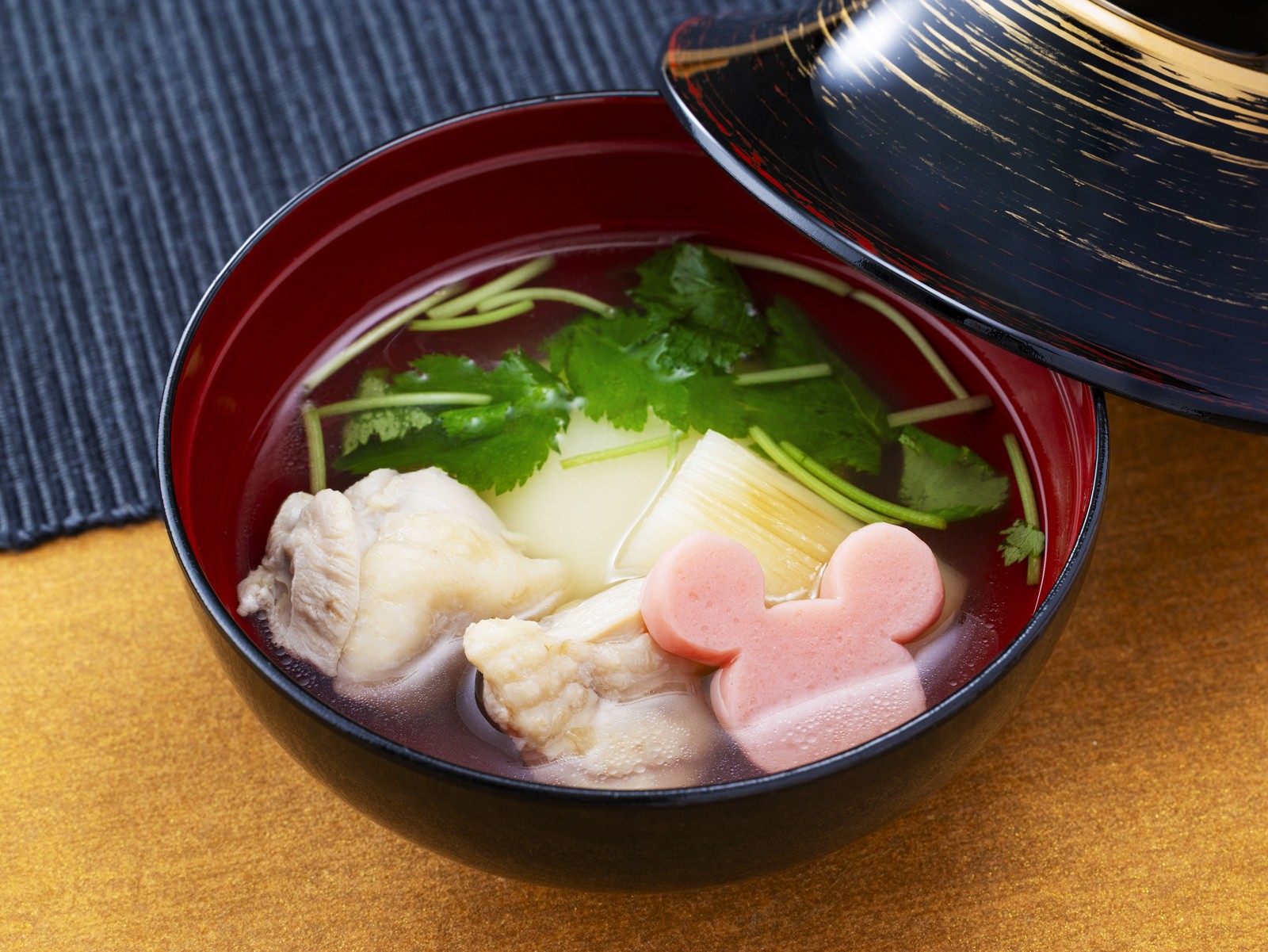 阿波尾鶏の雑煮椀