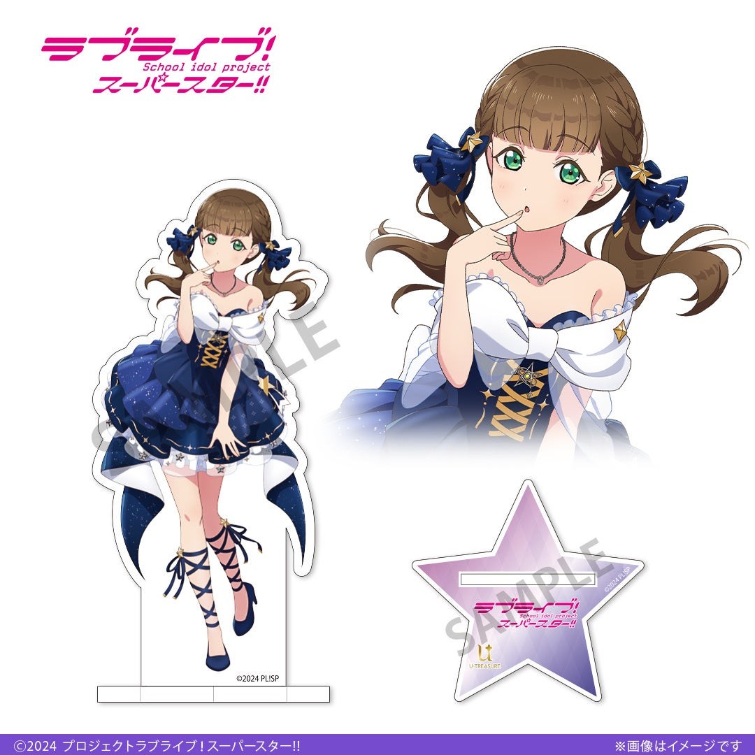 5th Anniversary アクリルスタンド 茶髪ツインテールのメンバー