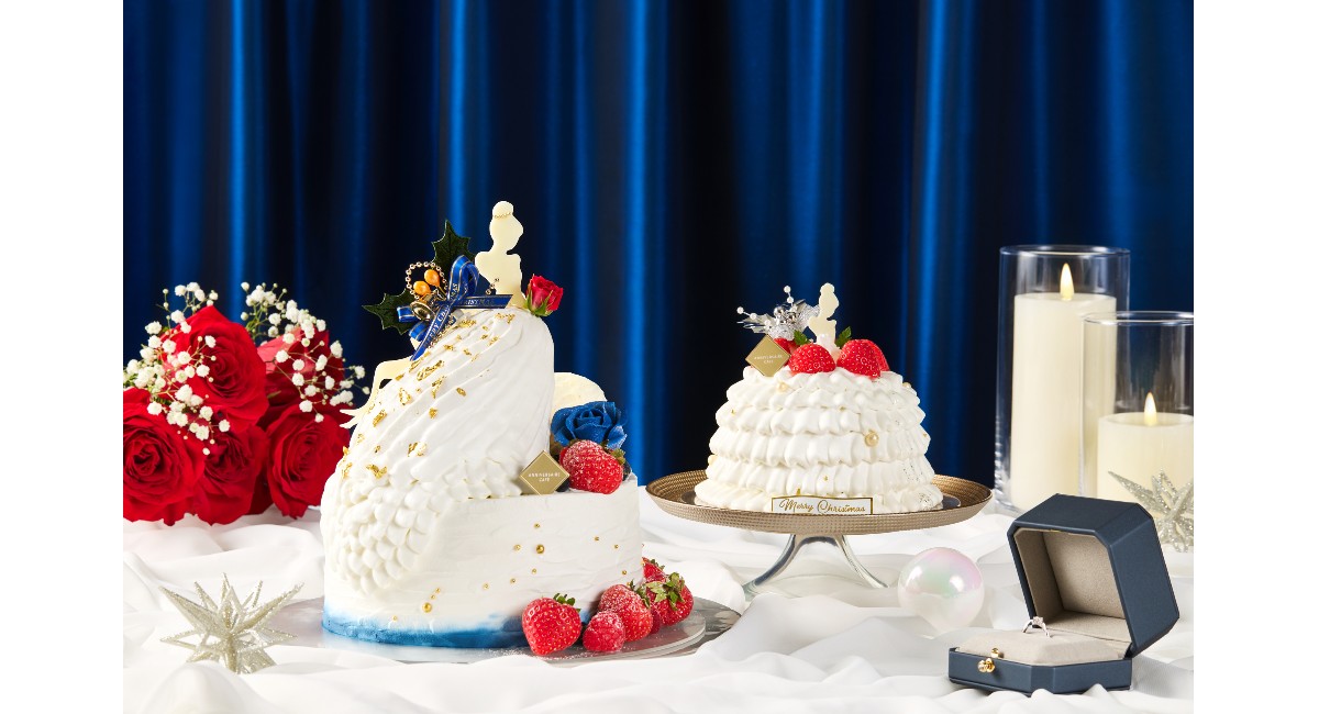 ローブ ド マリエ オートクチュールとノエルのクリスマスケーキ