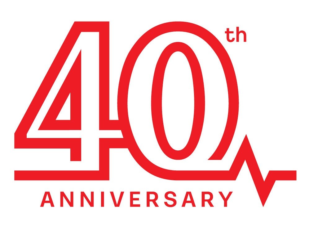 辛ラーメン発売40周年ロゴ