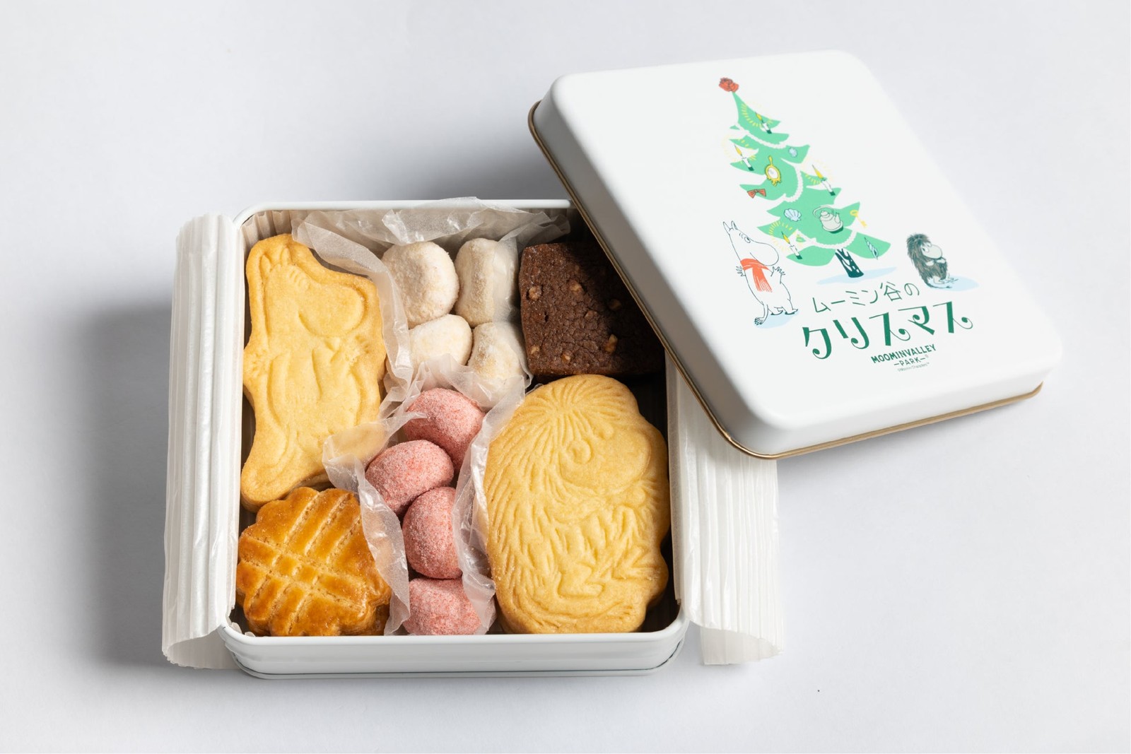 クッキー缶 ムーミン谷のクリスマス2026
