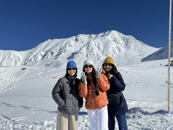 新雪の室堂平