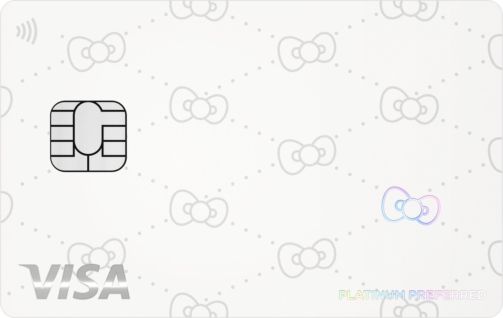 プラチナプリファード ハローキティ デザイン ホワイト 表面