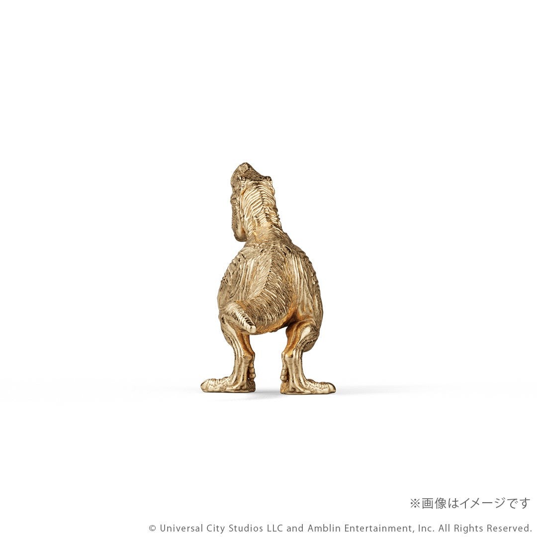 T.REX ミニフィギュア K18イエローゴールドの後ろ姿