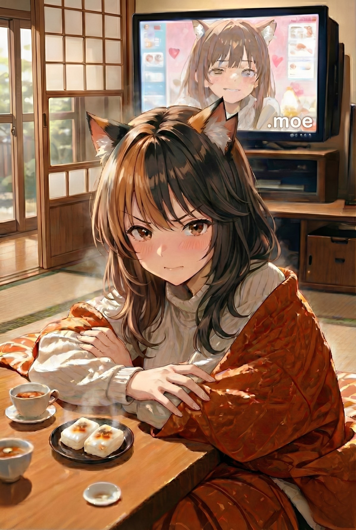 第18代目にゃこ式部 AI部門グランプリ ふるーと様の作品