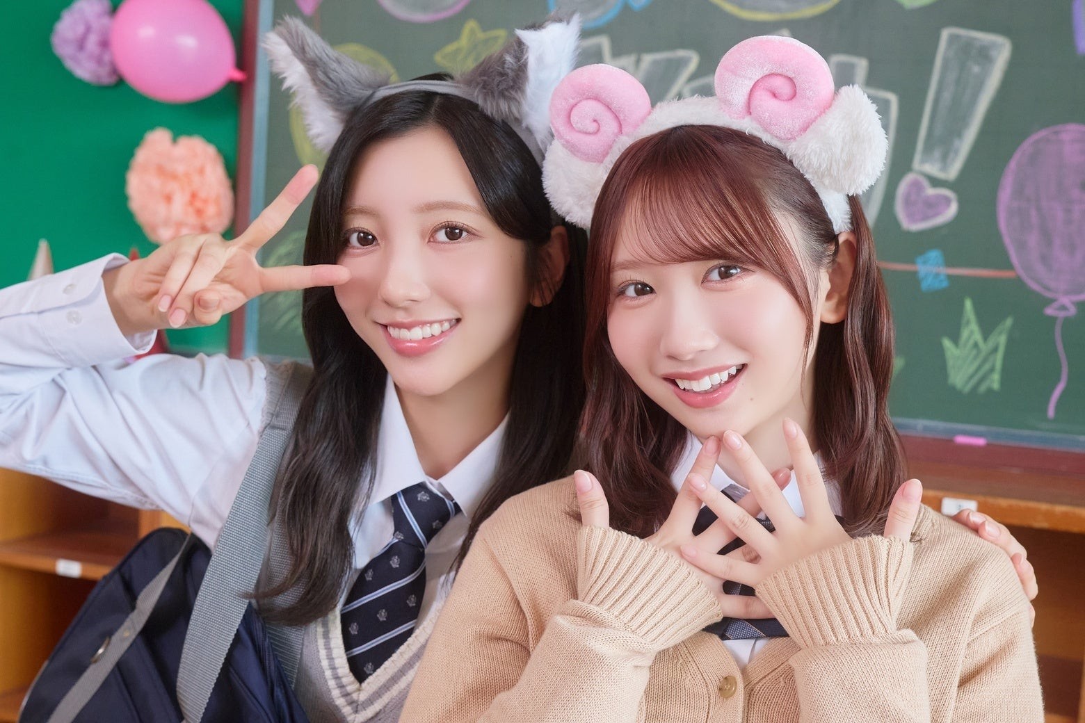 ひなこい隊ガチャのペア撮り下ろし「ひな写」