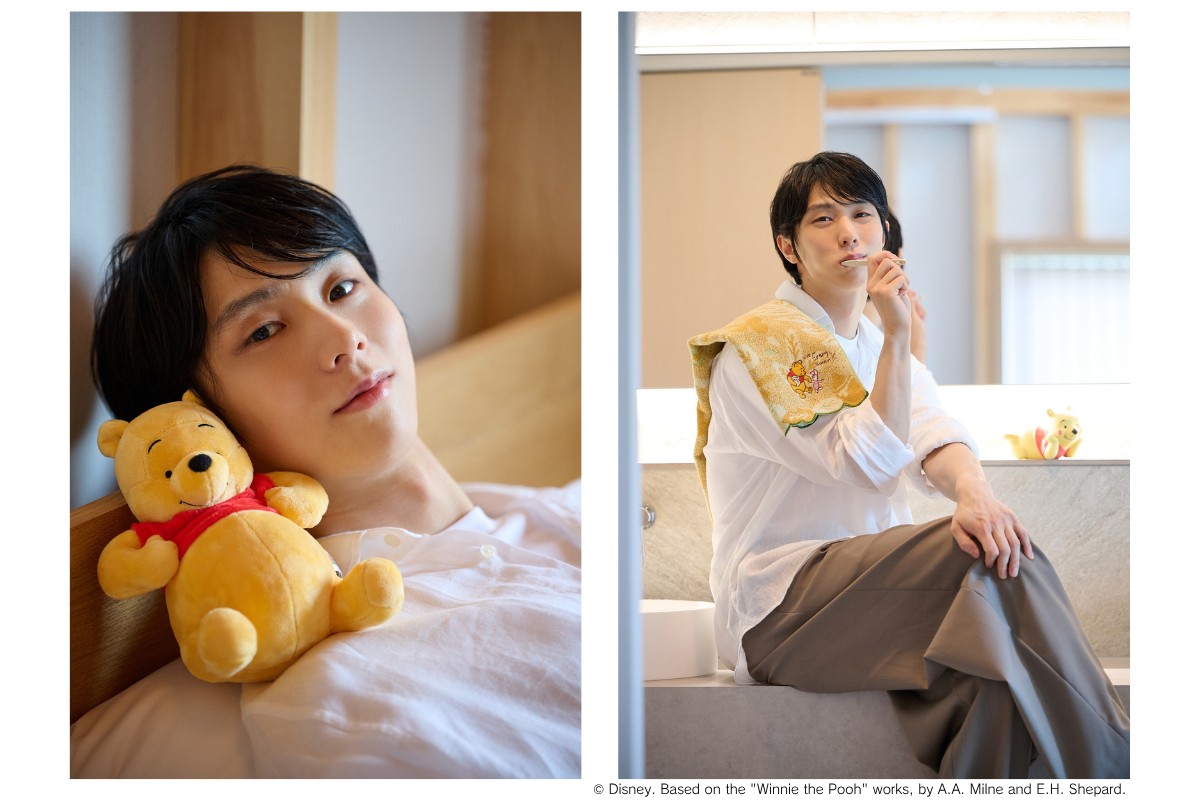 羽生結弦さんとくまのプーさん