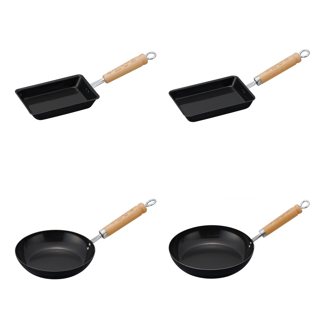 くまのプーさんの鉄製玉子焼器・フライパン 4商品