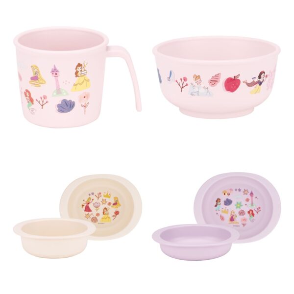 ディズニープリンセスのベビー食器 4商品