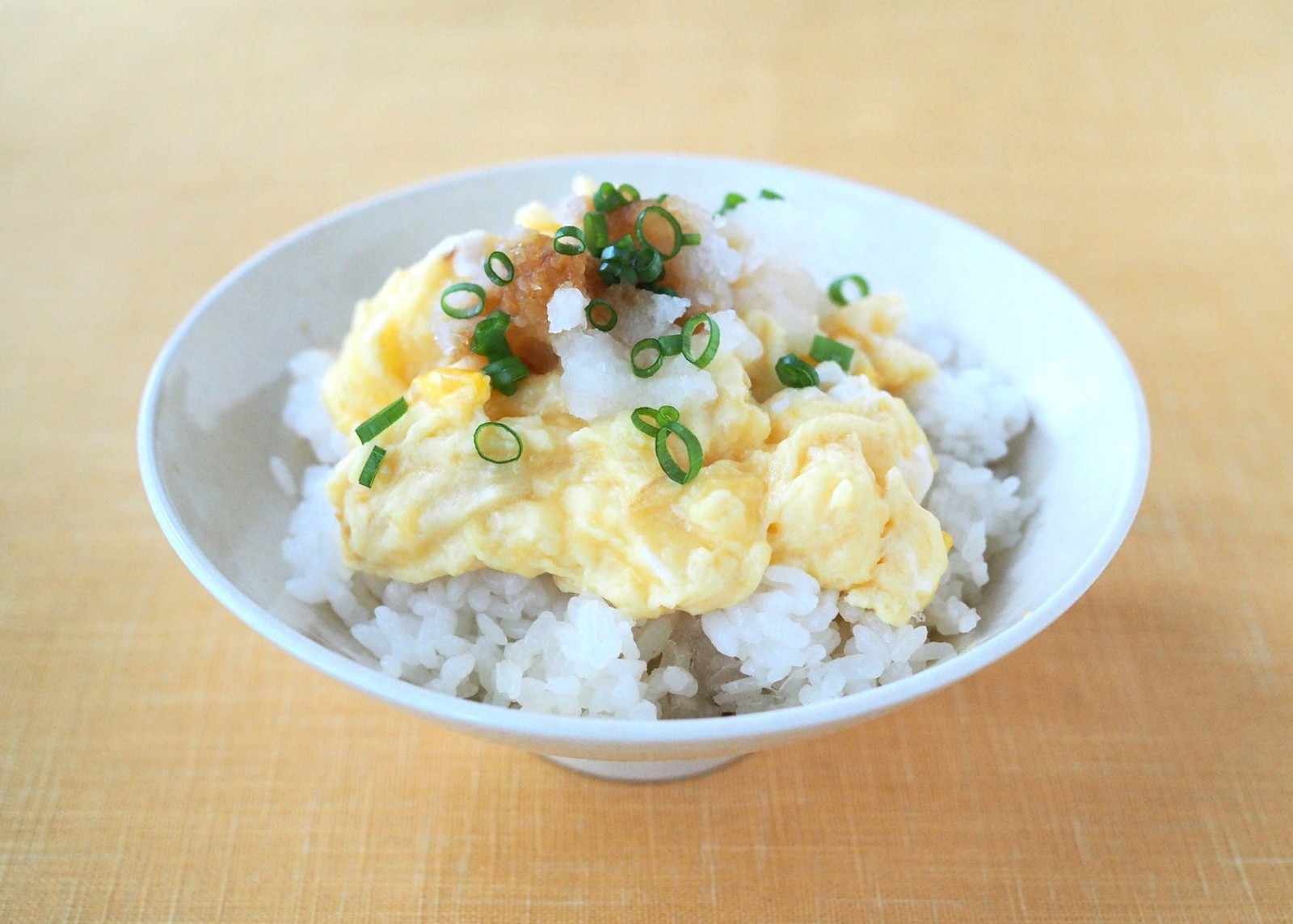ふわふわ卵ののっけごはん