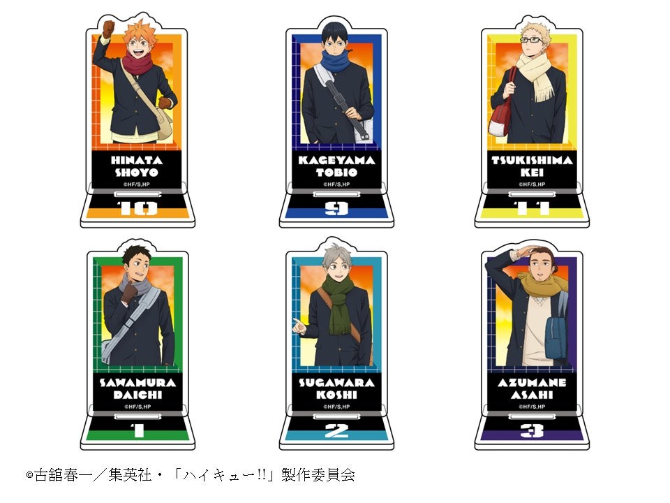 トレーディングミニアクリルスタンド(全6種)