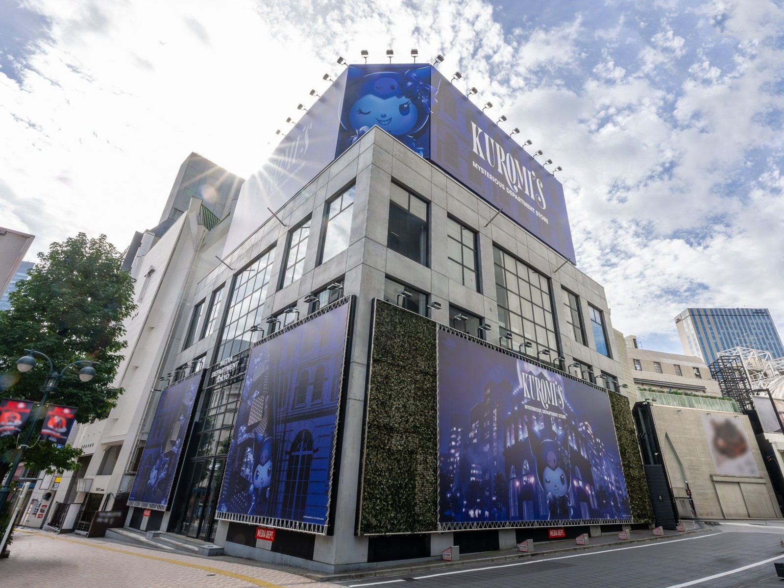 MEDIA DEPARTMENT TOKYOの会場外観