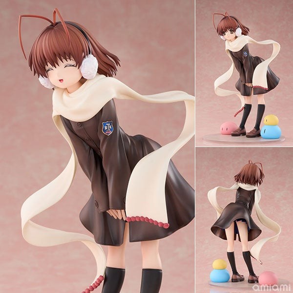 古河渚フィギュアの正面と背面