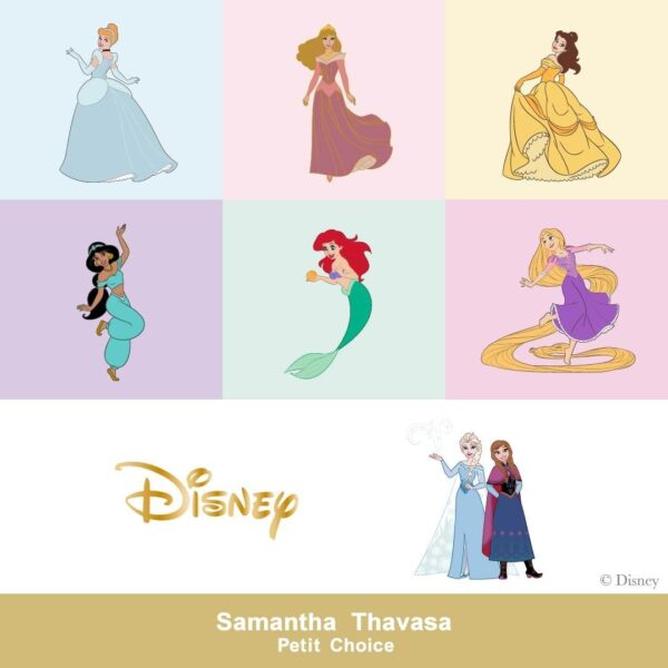 Samantha Thavasa Petit Choice ディズニープリンセス集合ビジュアル