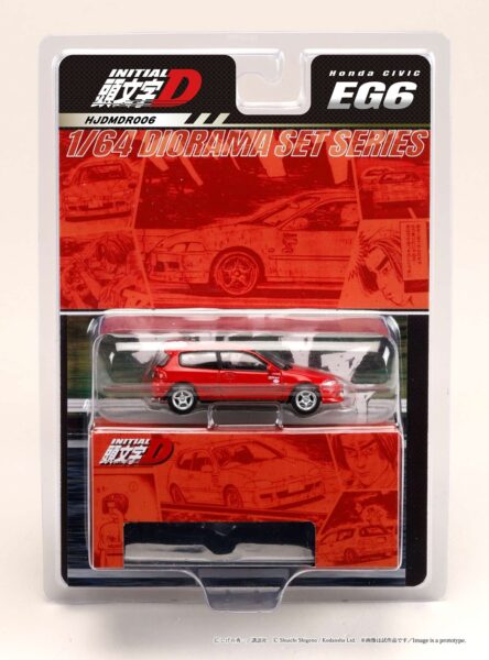 HJ64 Honda CIVIC (EG6) 頭文字D 庄司 慎吾 VS 藤原 拓海 パッケージ
