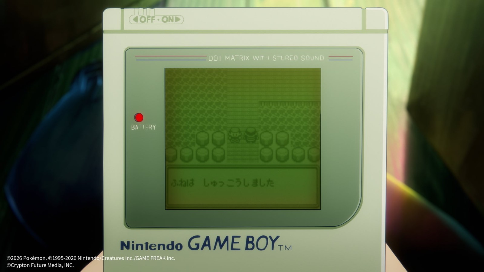 「1996」MV場面（ゲームボーイ）