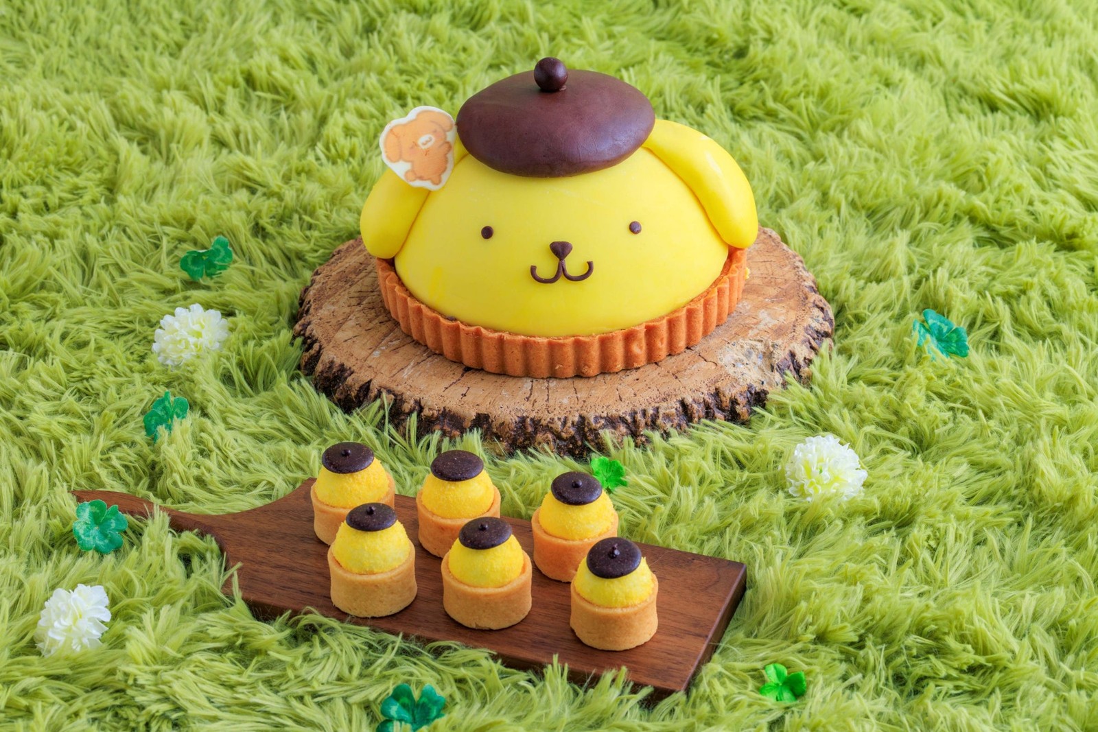 ポムポムプリンと“タルト”の仲良しタルト