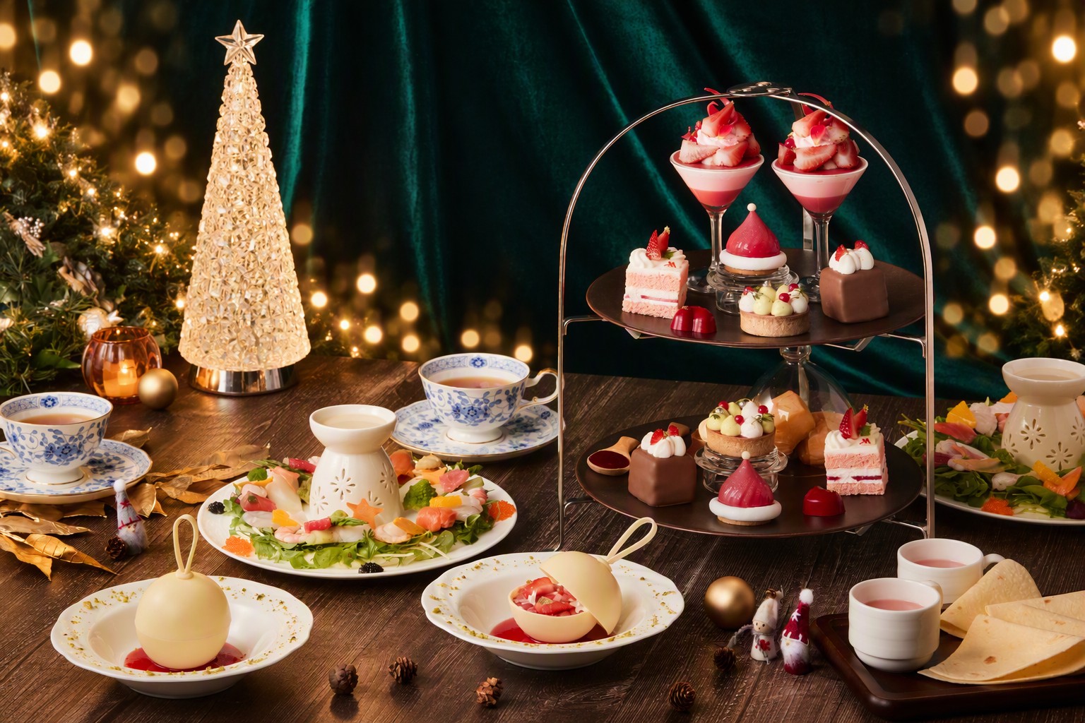 Sparkling Christmas Afternoon Tea