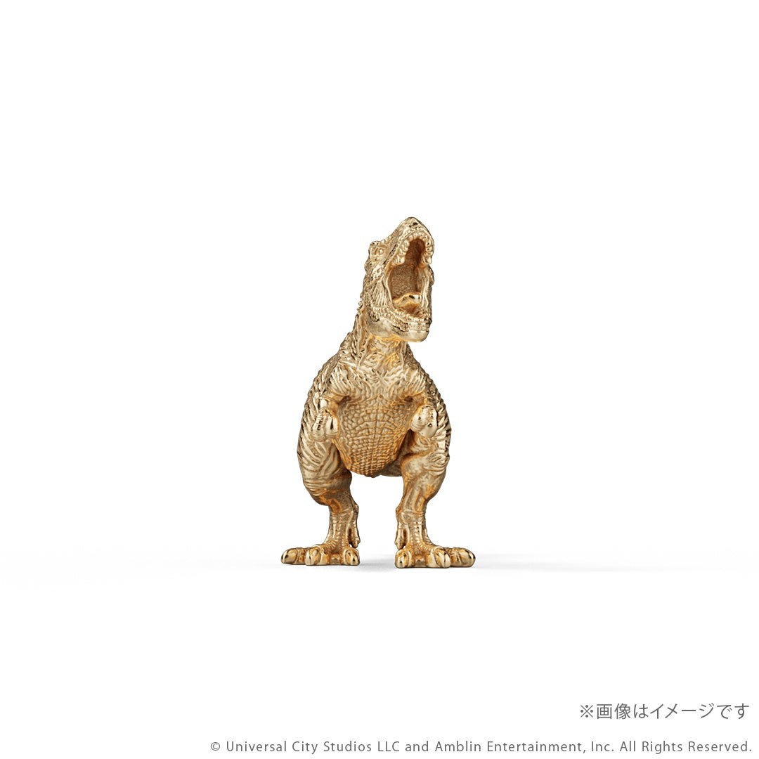 T.REX ミニフィギュア K18イエローゴールドの正面