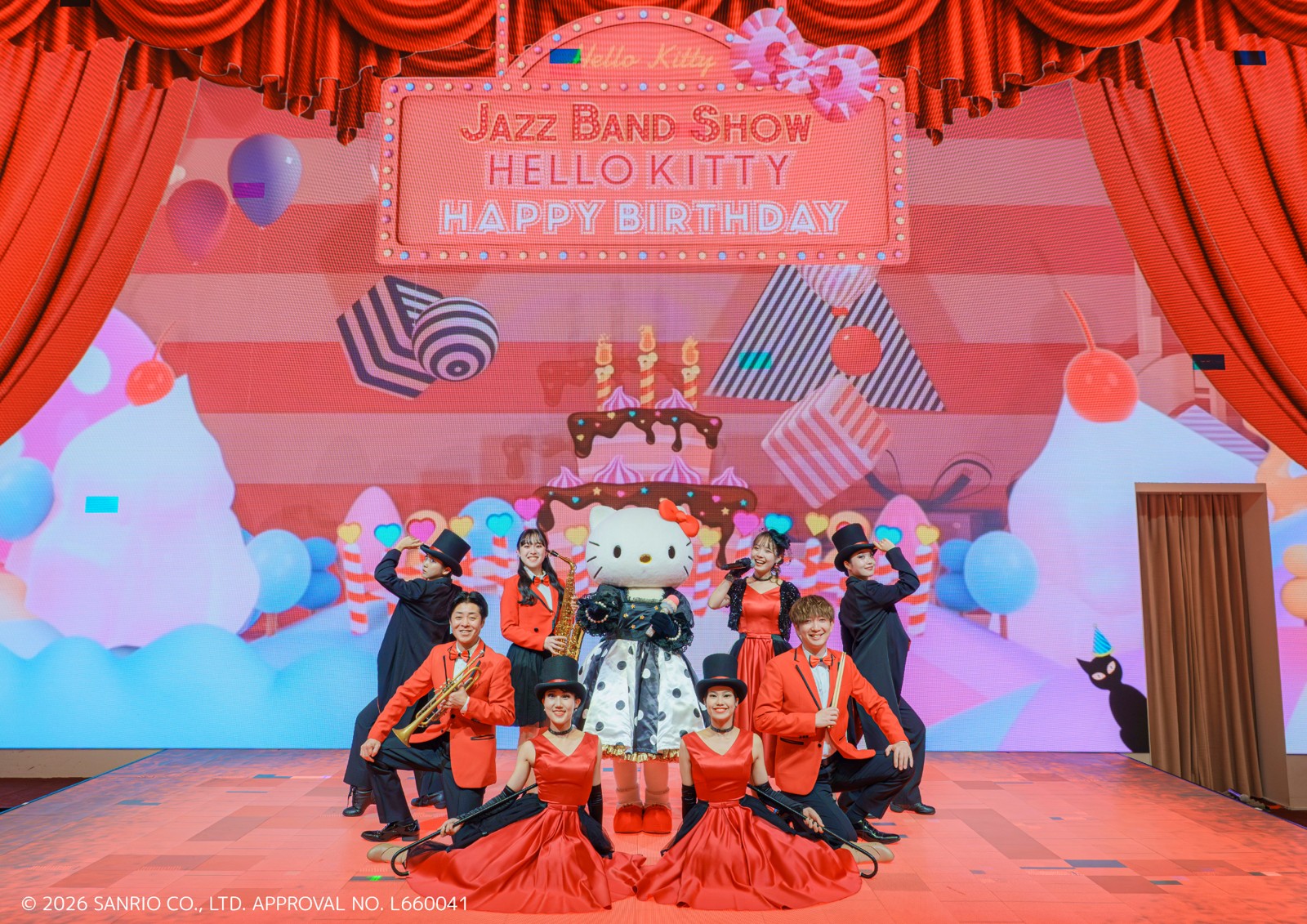 HELLO KITTY JAZZ BAND SHOW ハローキティのお誕生日ステージ