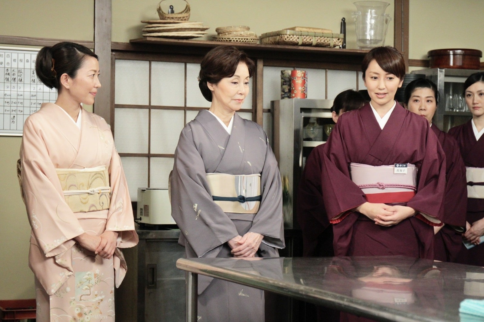 「花嫁のれん」第4シリーズの登場人物たち