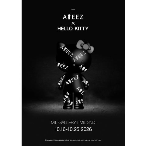 ATEEZ × HELLO KITTY “BLACK SERIES” POP-UP STOREのメインビジュアル