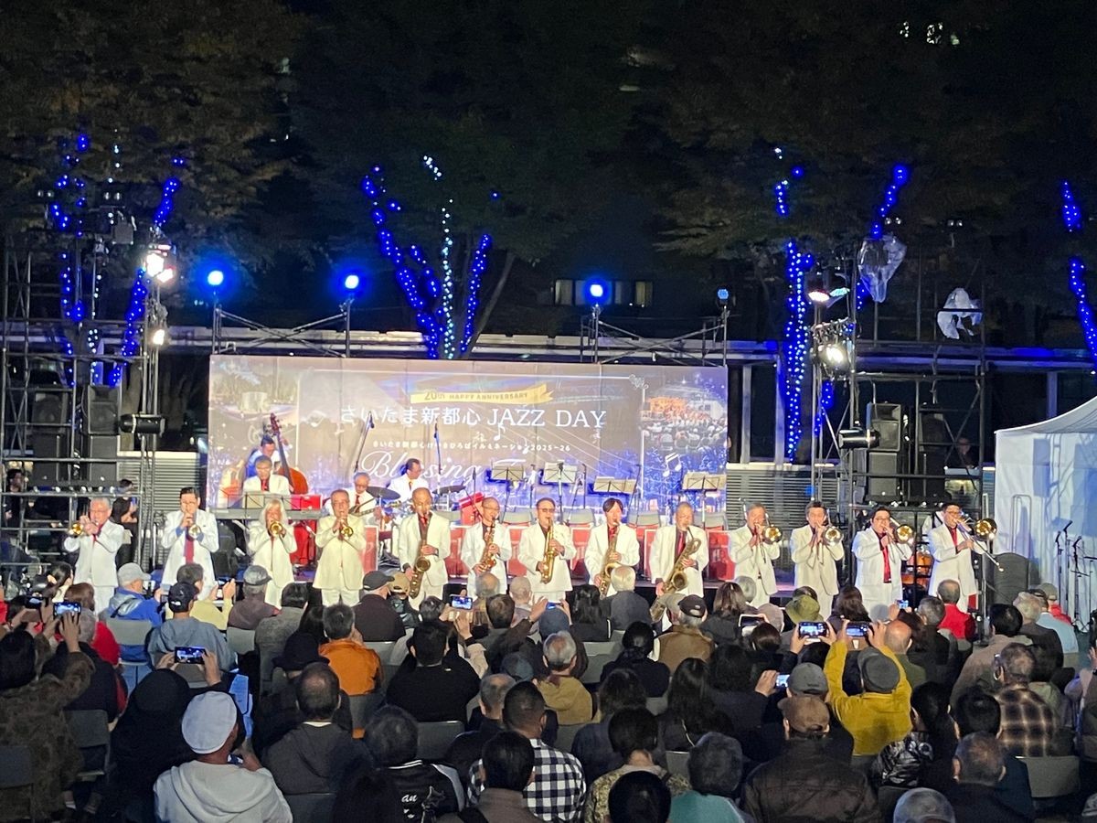 昨年開催時のさいたま新都心JAZZ DAY けやきひろばサンクンプラザ