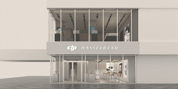 DJI | Hasselblad Authorized Concept Store 東京表参道の外観完成予想図