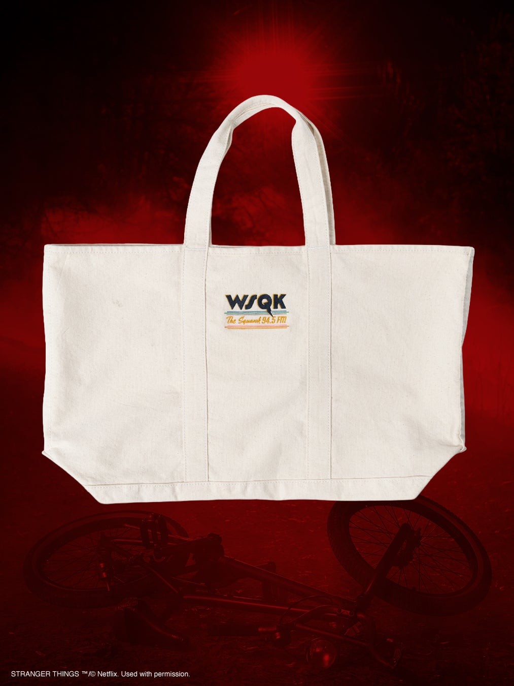 WSQK Radio Tote Bag
