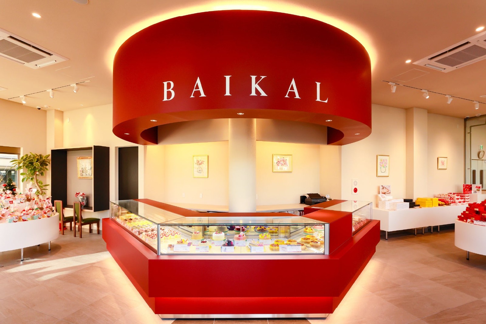 バイカル下鴨本店 店内